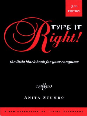 cover image of Type it Right!